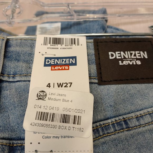 Denizen Levi's Women's High-Rise Super Skinny Jeans 4 W27 - Picture 7 of 7